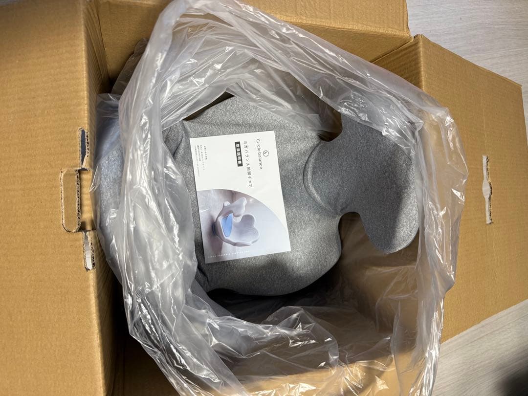 amepla サークルバランス ヨガバランス開脚チェア グレー