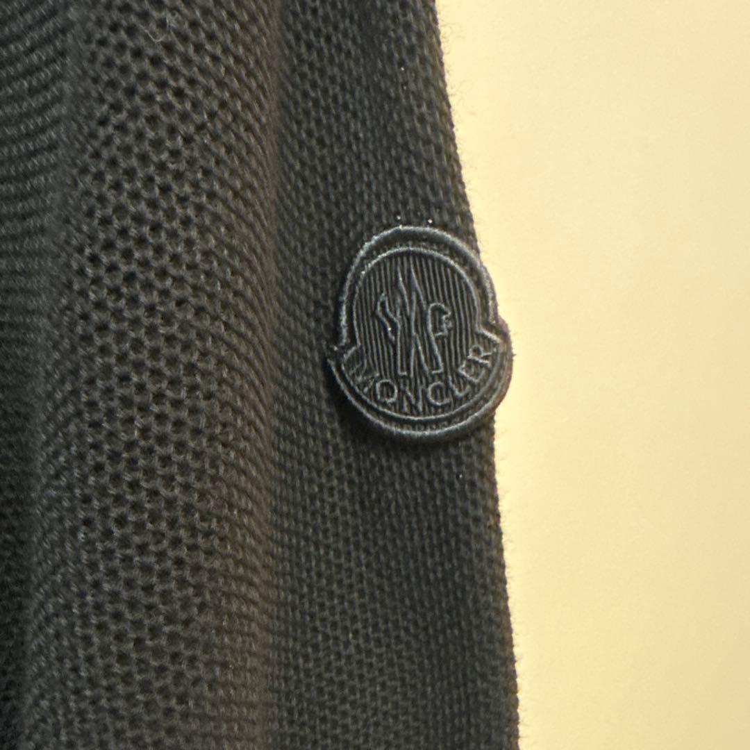 MONCLER フリル付きカーディガン