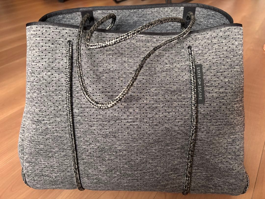 （新品未使用）STATE OF ESCAPE グレー トートバッグ