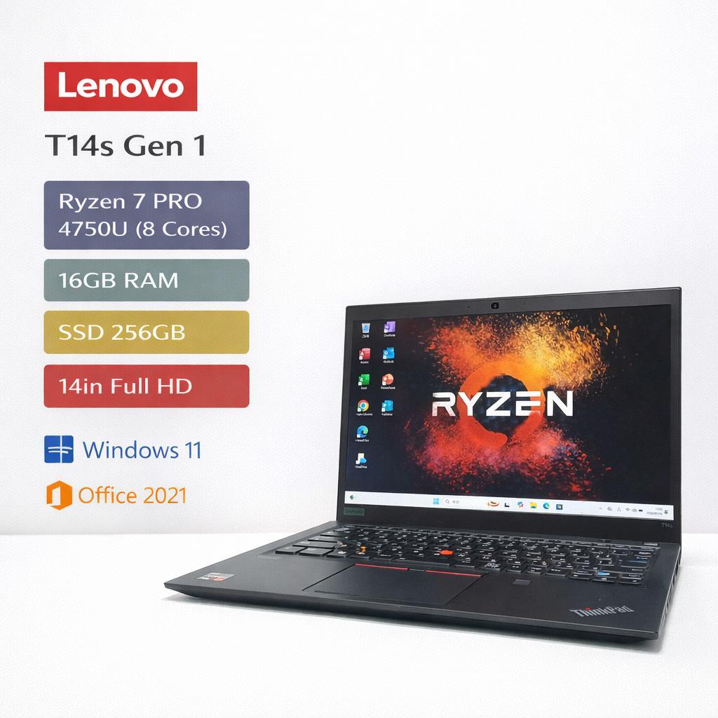 Windowsノート本体 Lenovo T14s Gen1 Ryzen7 Pro 16GB 256GB