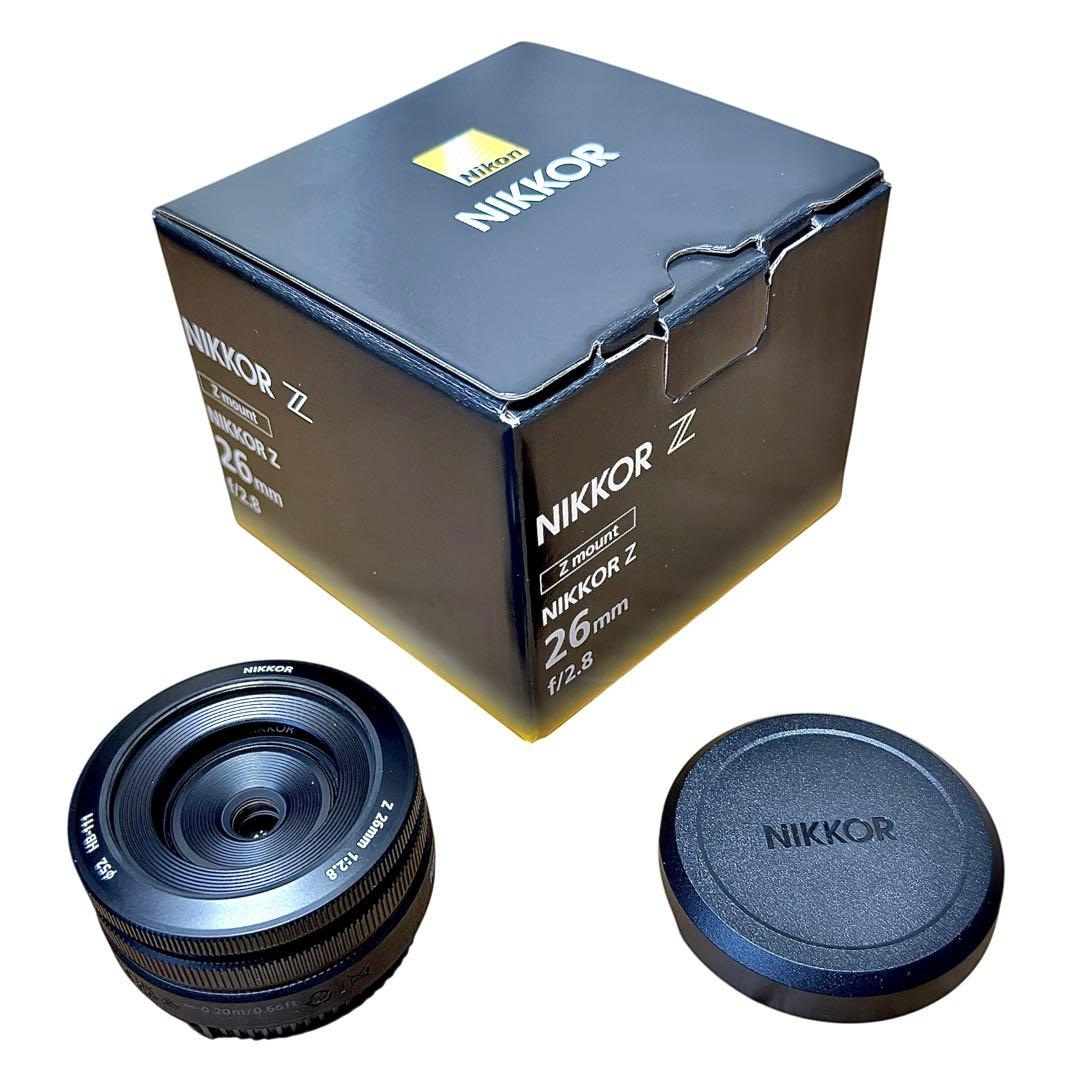 美品❗️NIKKOR Z 26mm f/2.8 レンズ