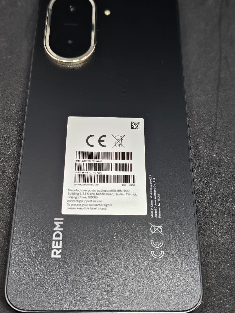 Redmi A5 3GB/64GB ブラック