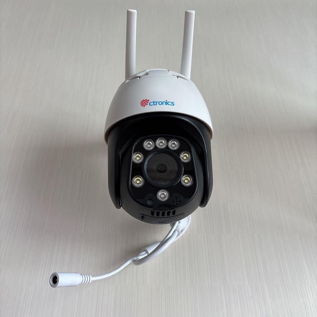 Ctronics 防犯カメラ CTIPC-285C microSD 128GB