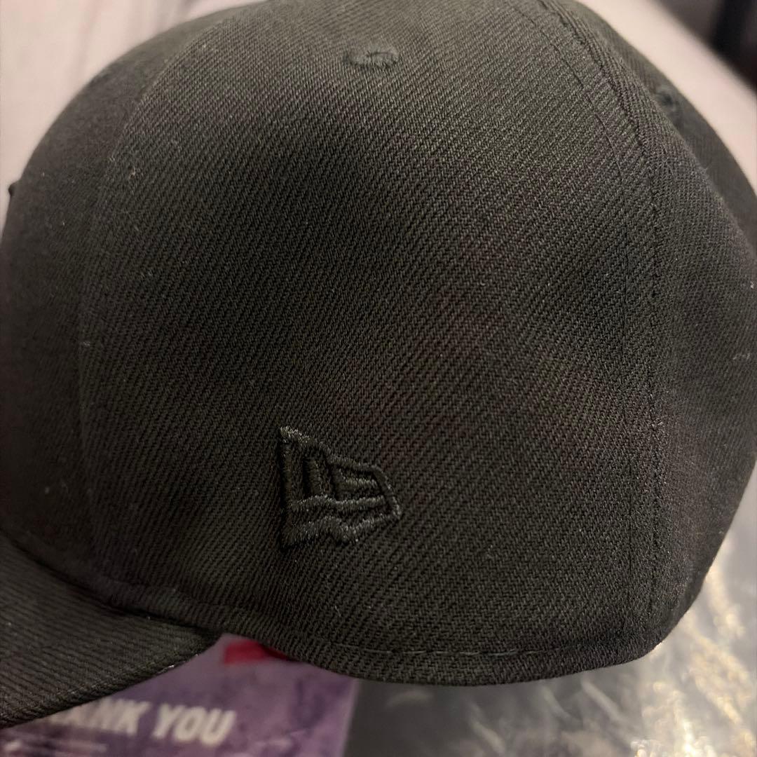 WTAPS ブラック ベースボールキャップ 7 1/4