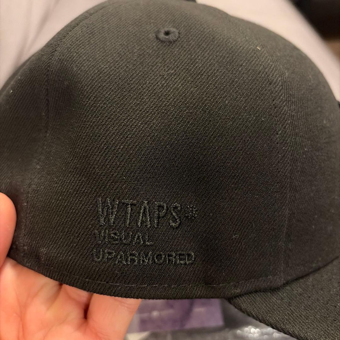 WTAPS ブラック ベースボールキャップ 7 1/4