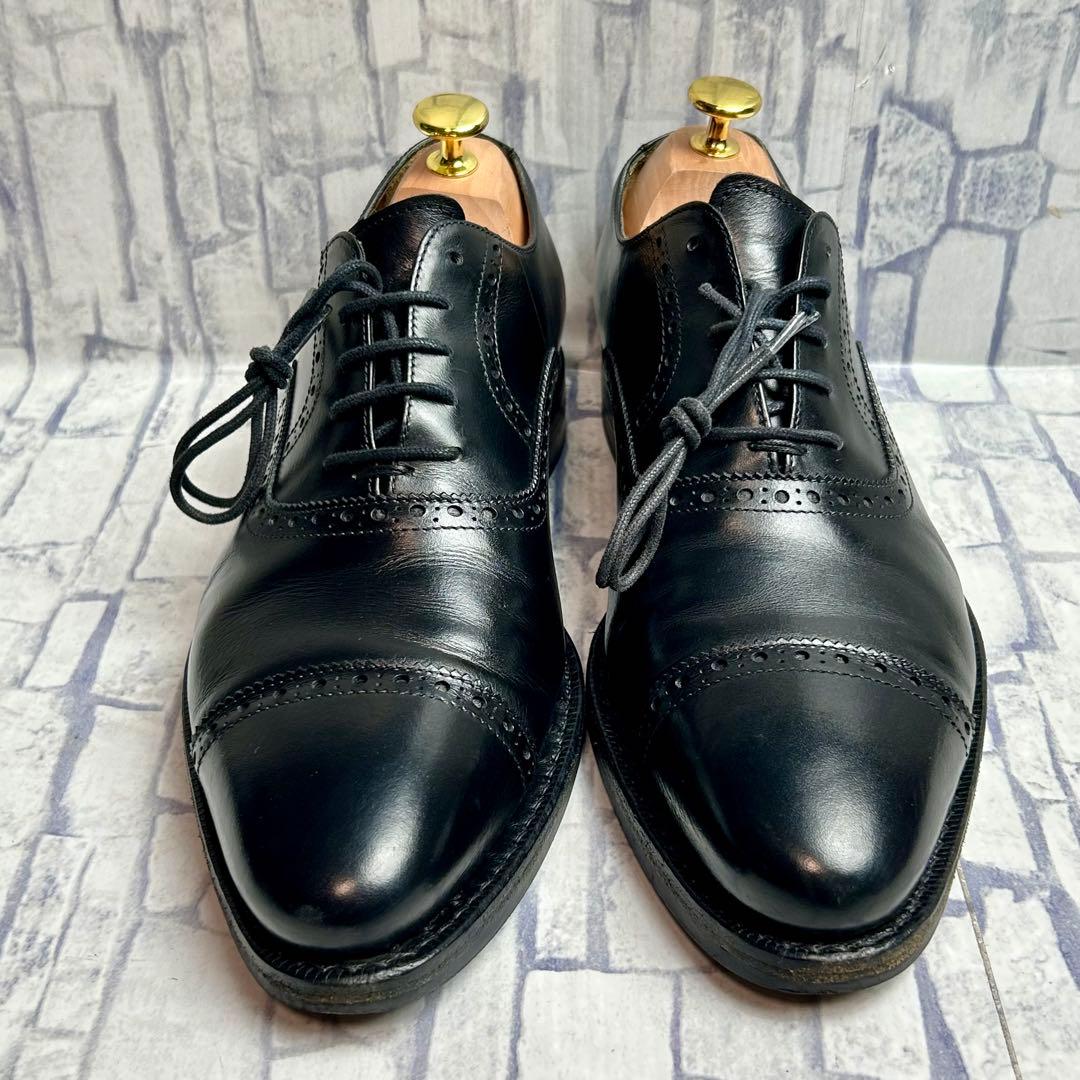 ジャランスリワヤ ストレートチップ メダリオン ダイナイトソール UK6.5