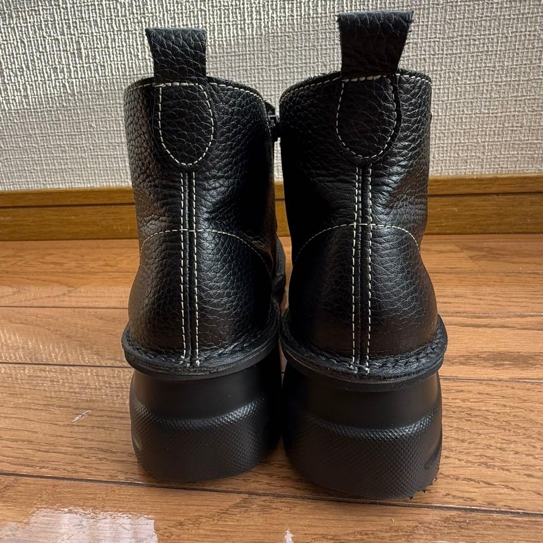 【Dola & A.S.W】ドラエアセンスウォーク　サイドファスナーブーツ 24