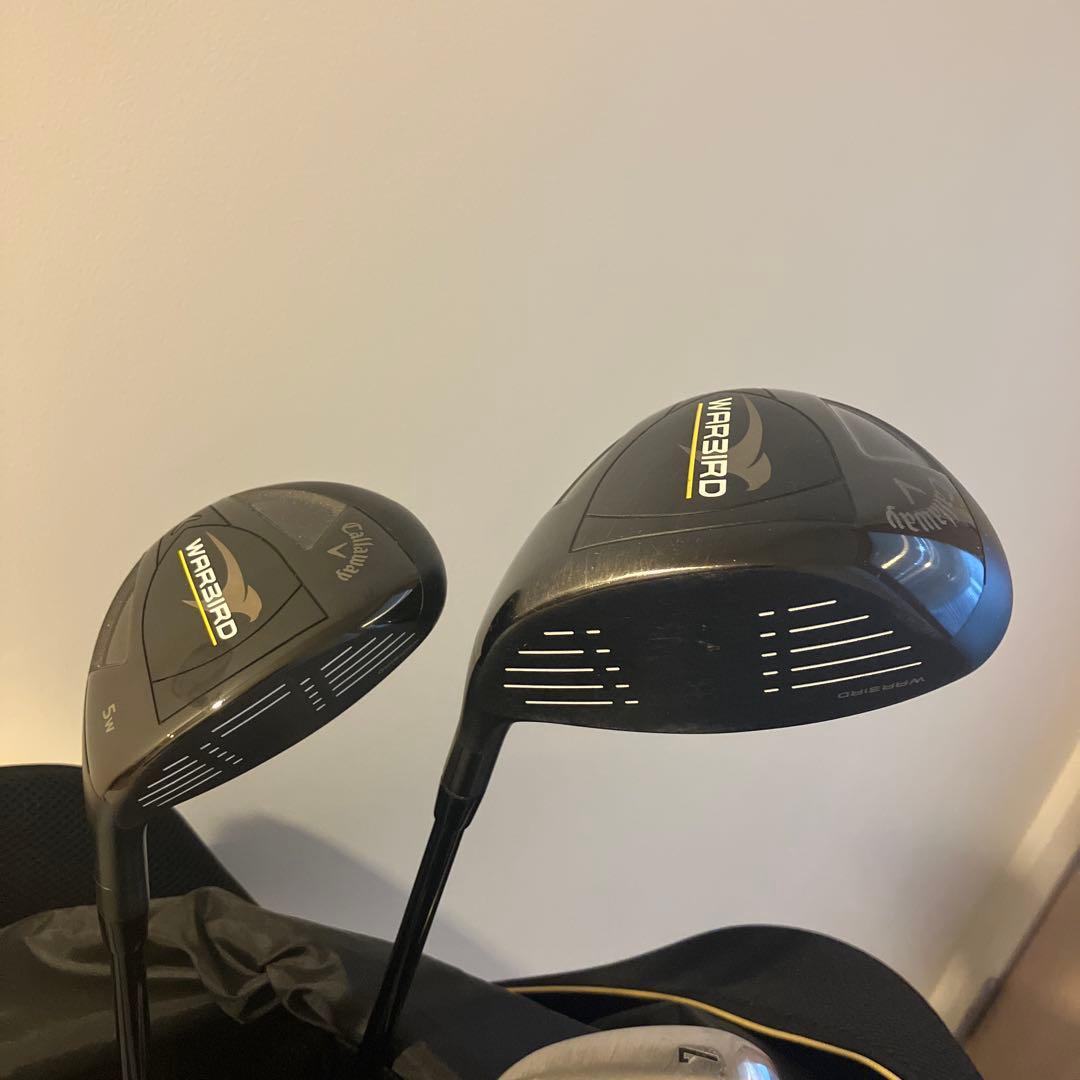 キャロウェイ ゴルフクラブセット WARBIRD スチールシャフト現行モデル