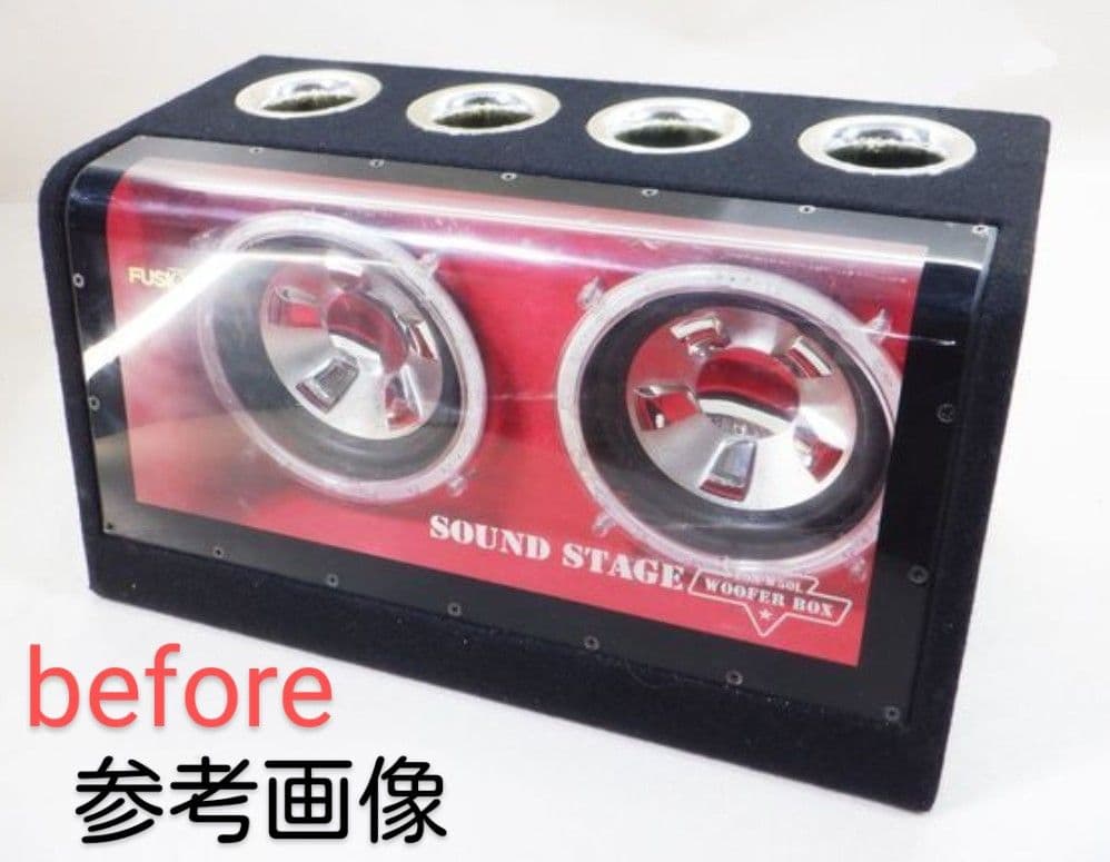 FUSION FSN-W50L改 ウーファー ウーハー 作動確認済 美品