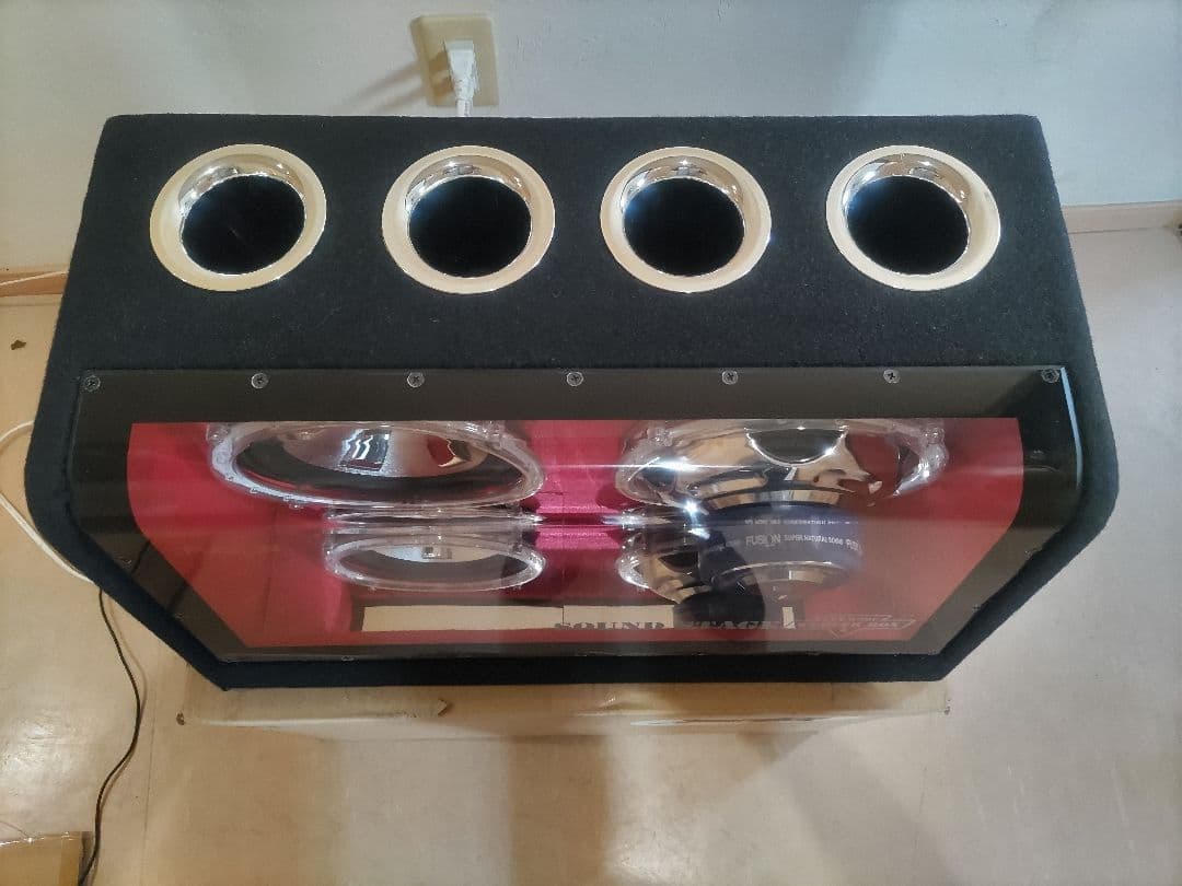 FUSION FSN-W50L改 ウーファー ウーハー 作動確認済 美品