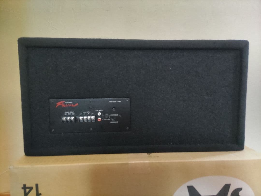 FUSION FSN-W50L改 ウーファー ウーハー 作動確認済 美品