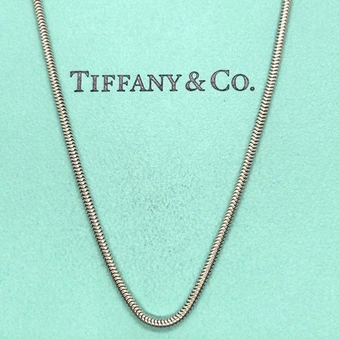 qrzi1359✨ティファニー❤️スネークチェーン ネックレス チェーンのみ