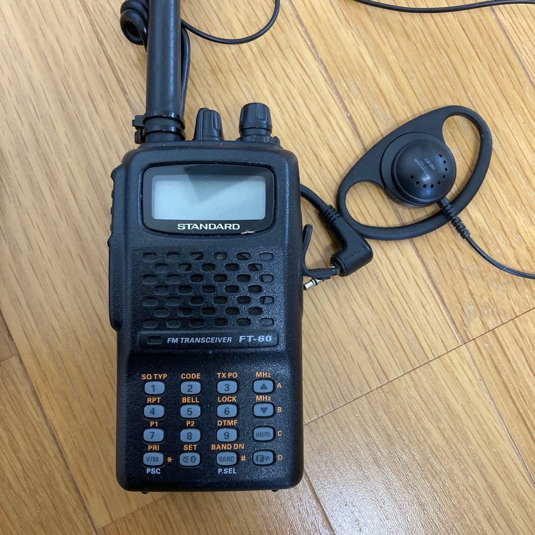 ALINCO DJ-S12 & STANDARD FT-60 トランシーバー