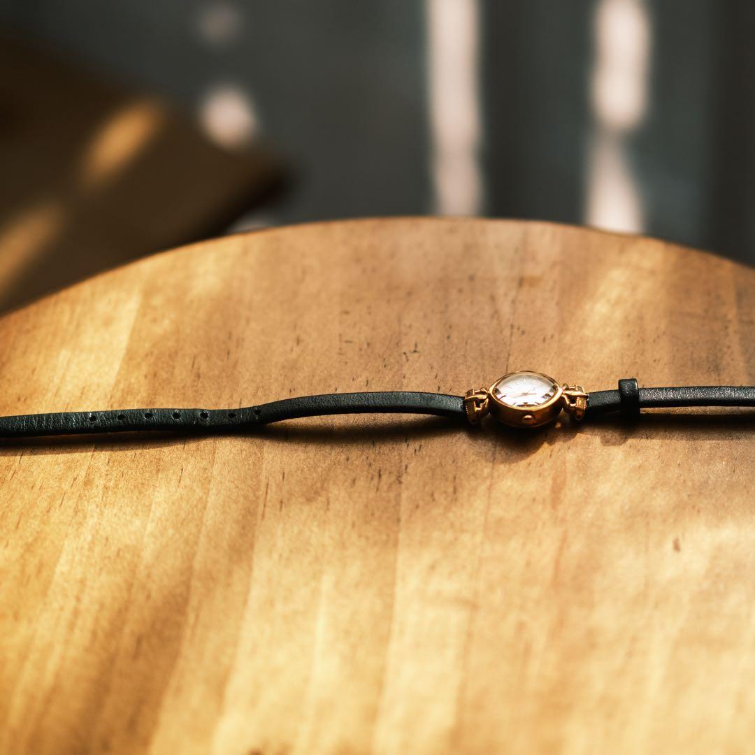 12/21値下【美品】agateアガット ホワイトシェル オーバル