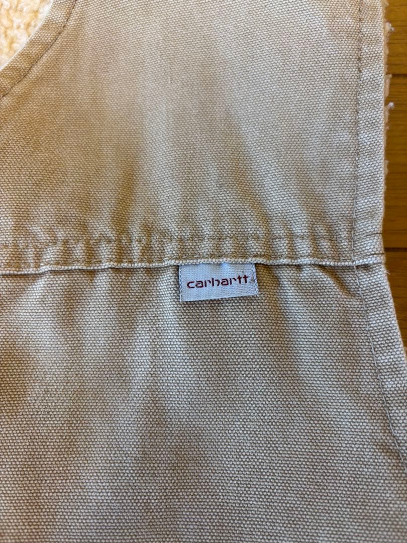 80’s USA製 carhartt カーハート 星タグ ダック ボア ベスト