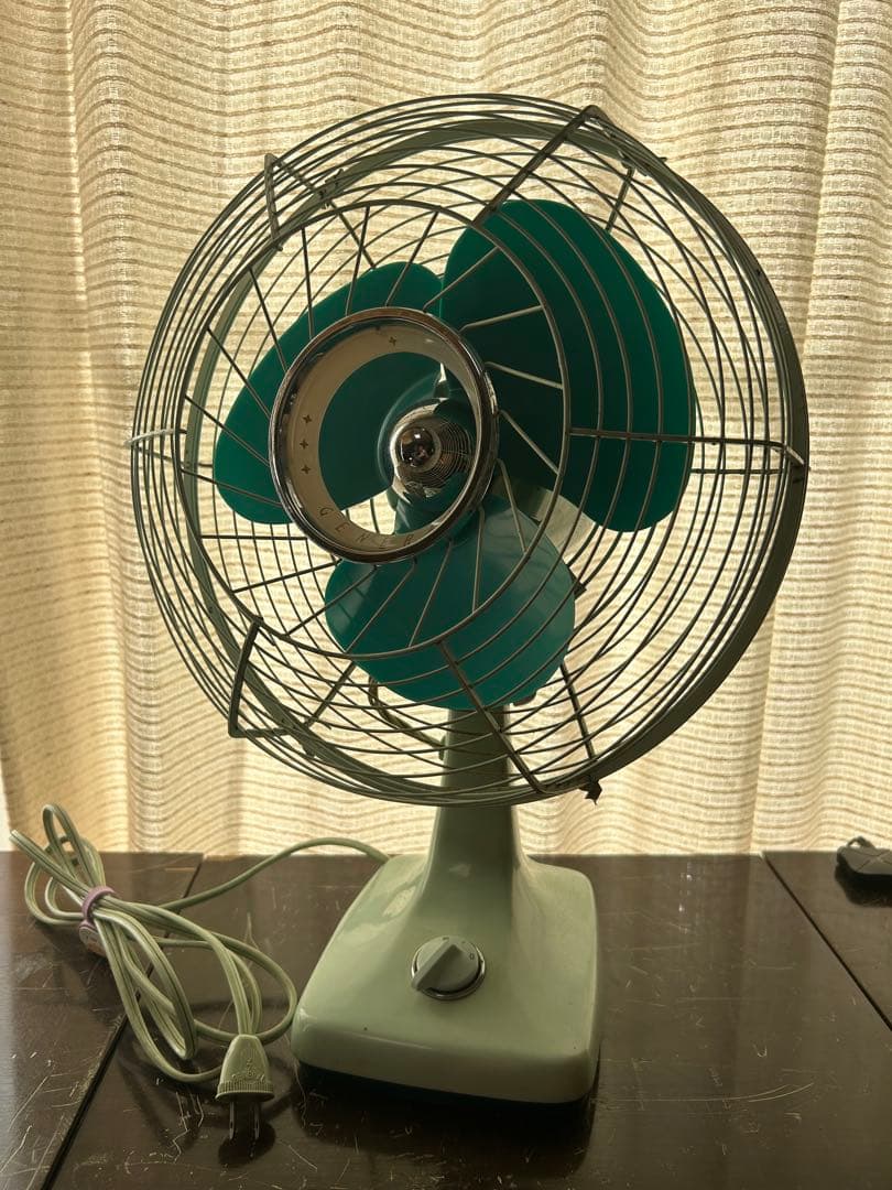 GENERAL ゼネラル　ミントグリーン 昭和レトロ扇風機