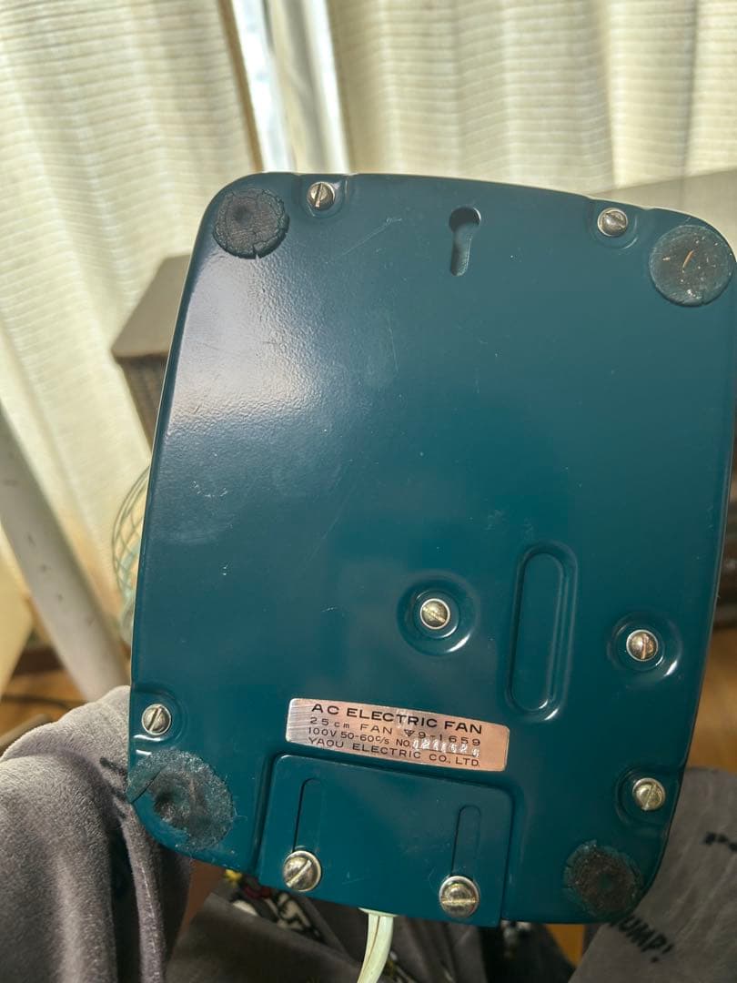 GENERAL ゼネラル　ミントグリーン 昭和レトロ扇風機