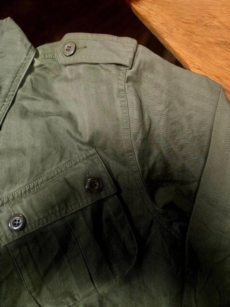 新品未使用　DOUBLE RRL ミリタリーJK オリーブGREEN（XL)