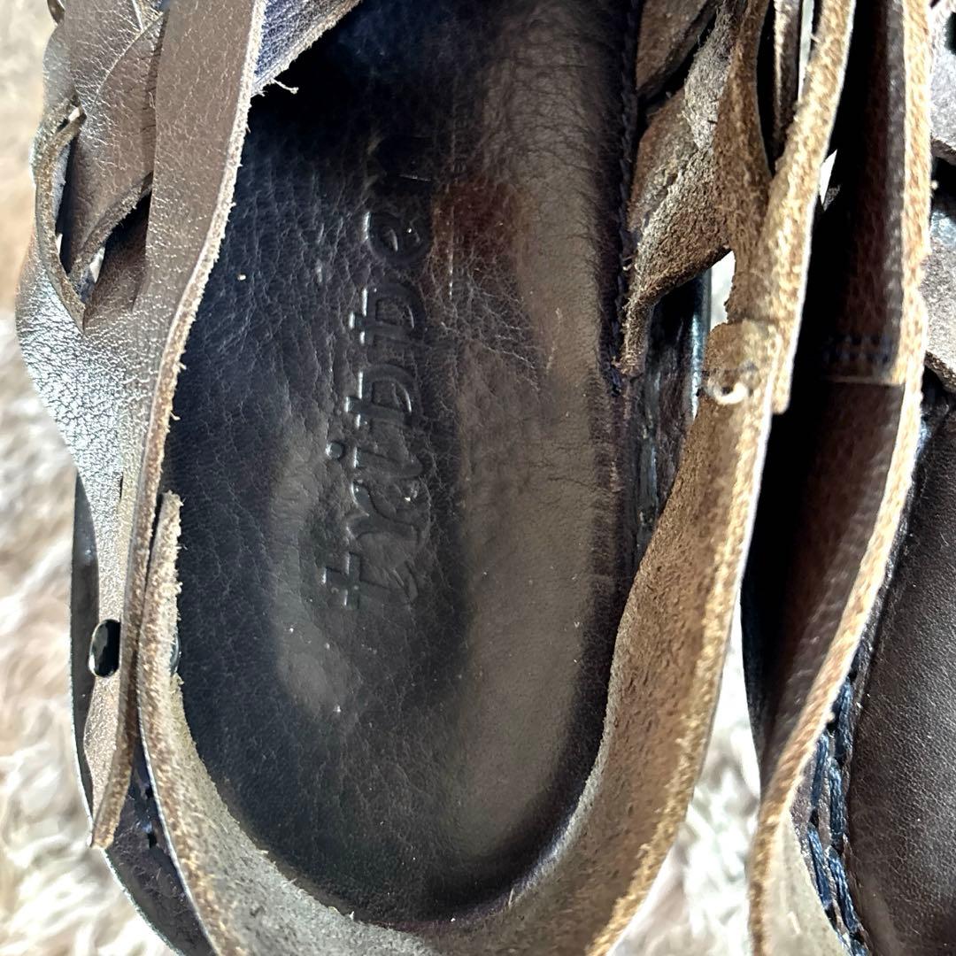 極美品❣️trippenトリッペン SWAMP メッシュサンダル メンズ 茶 41