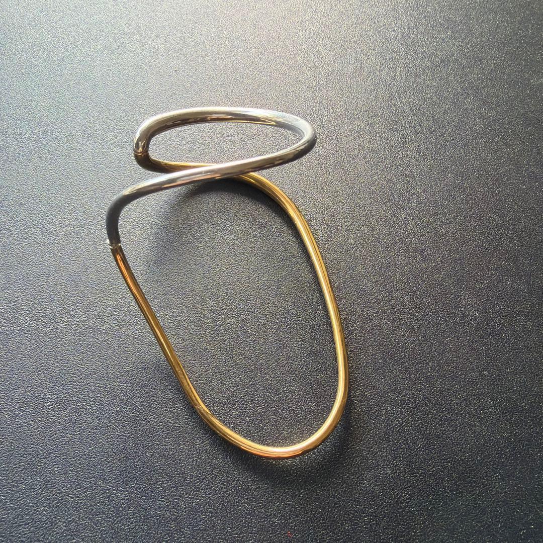 ※難あり※シャルロットシェネ　IVY ブレスレット　シルバー&ゴールド左手用