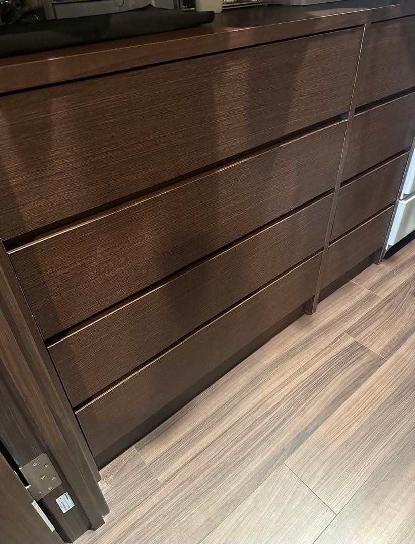 【2/20削除】ローチェスト 完成品 幅120cm 4段 木製 収納 国産