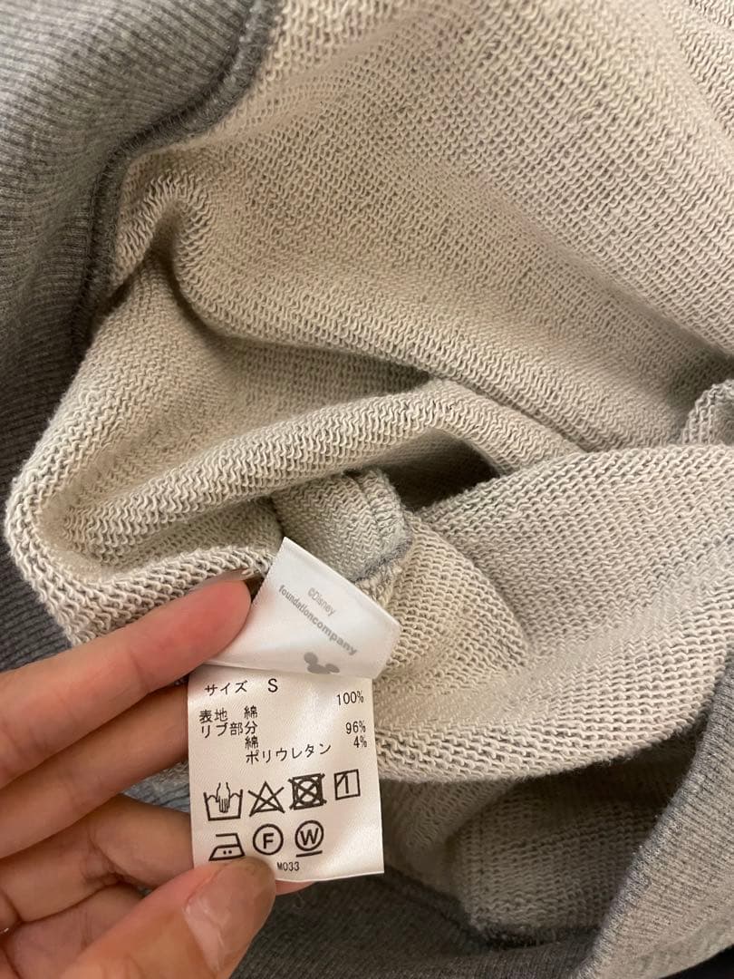 chiiii×united arrows ミッキーフーディー　パーカー