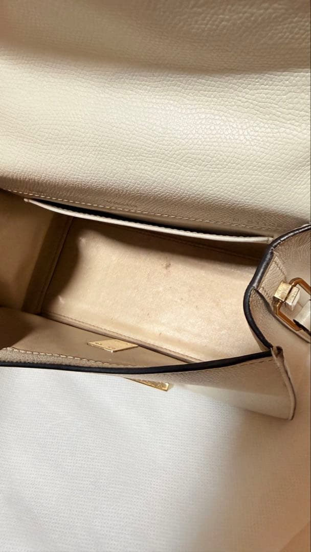 Valextra イジィデ　ミニ　オフホワイト