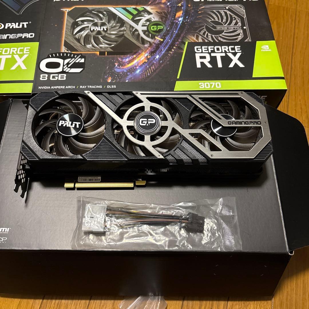 グラフィックボード・グラボ・ビデオカード PALIT GAMINGPRO RTX 3070 8GB
