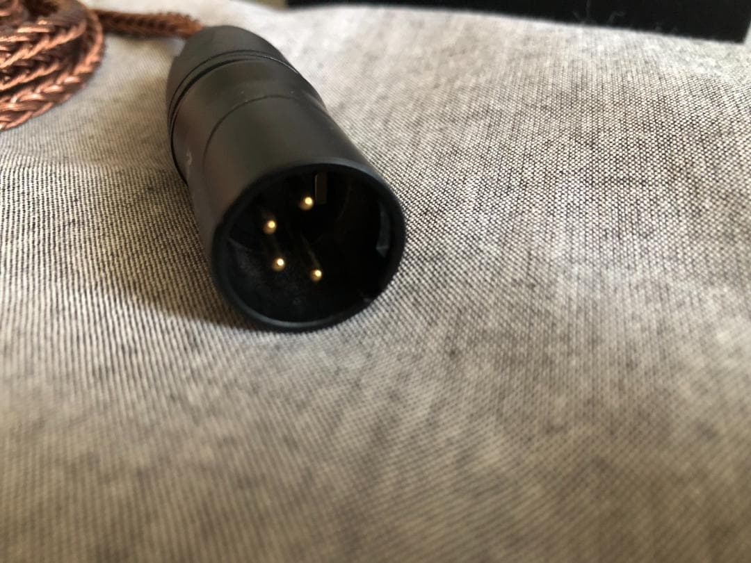 MEZE AUDIO mini xlr to 4pinXLRケーブル 2.5m