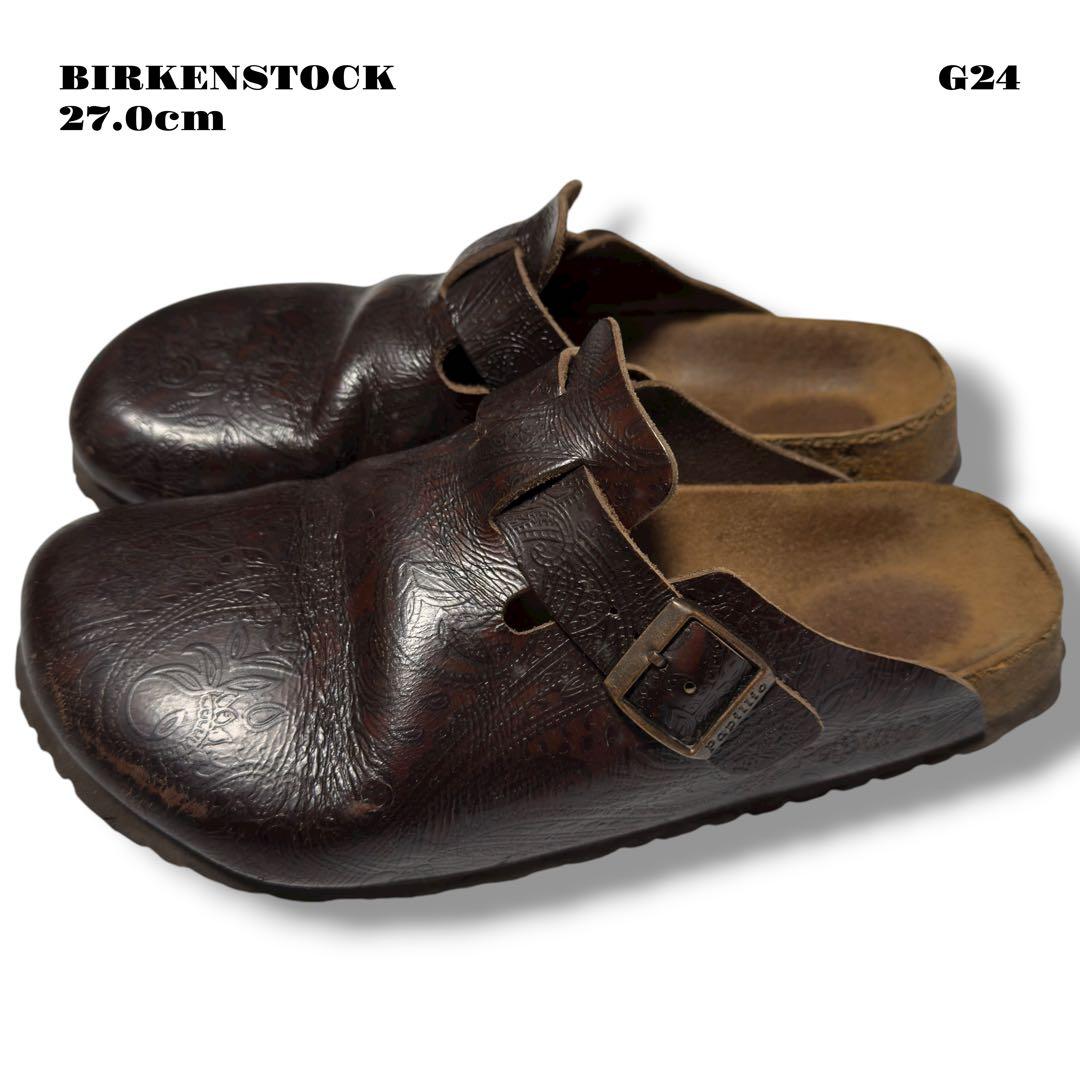 希少品！ BIRKENSTOCK PAPILLIO ボストン ブラウン 茶 27