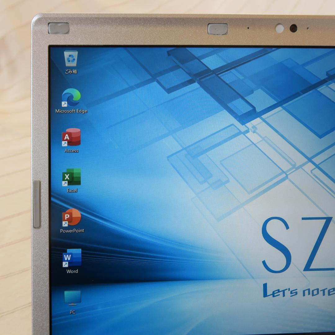 レッツノートSZ6／i3-第7世代／SSD 256GB／Office 2024