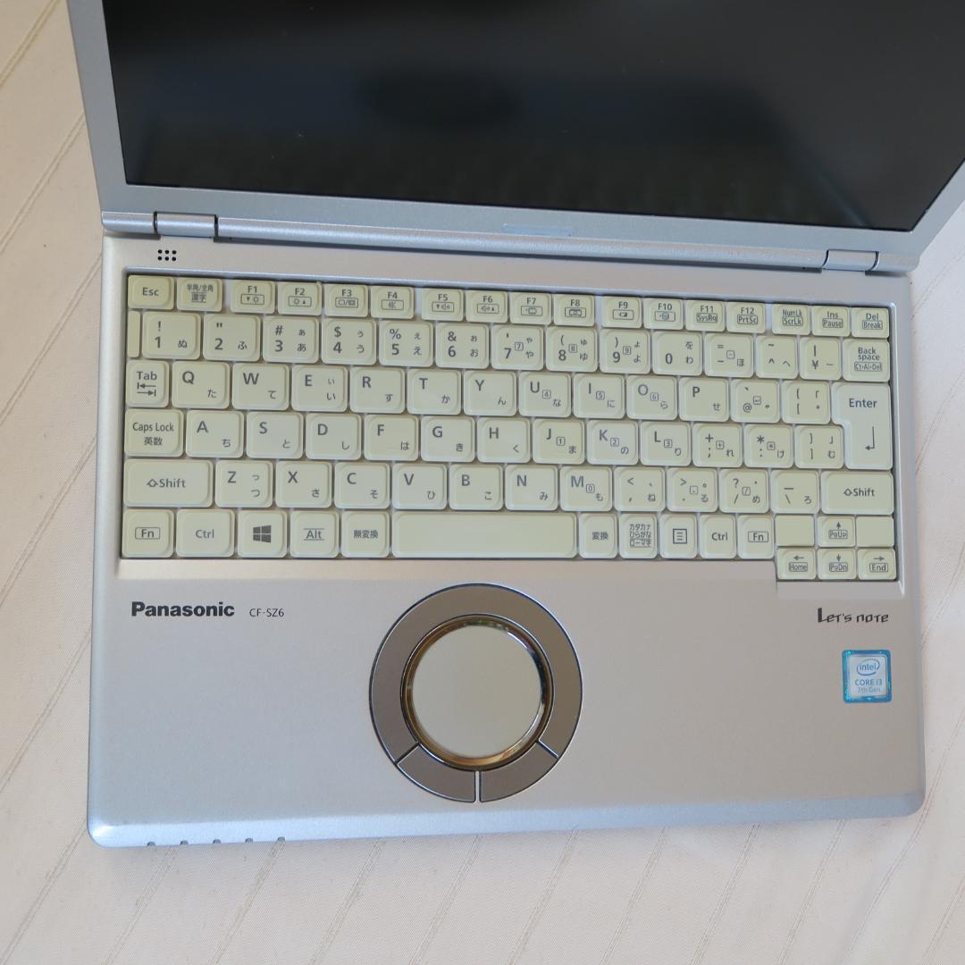 レッツノートSZ6／i3-第7世代／SSD 256GB／Office 2024