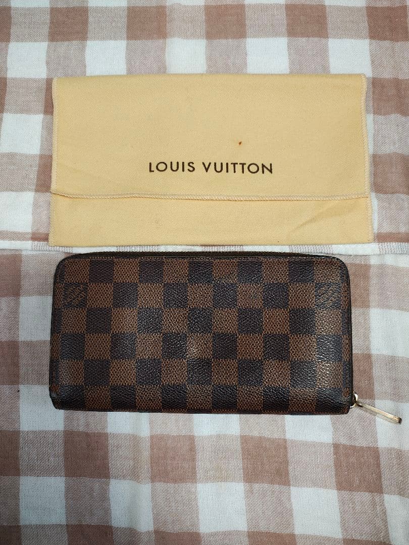 LOUIS VUITTON ダミエ 長財布 保存袋付き