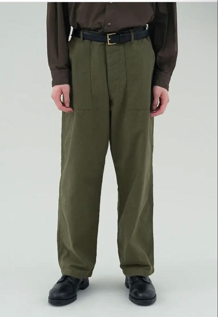 CIOTA 22AWスピンコットン　ベイカーパンツ