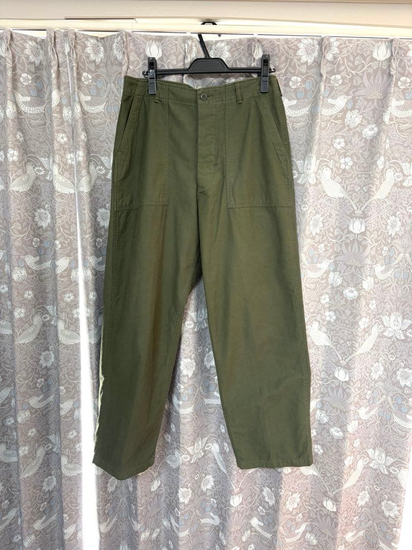 CIOTA 22AWスピンコットン　ベイカーパンツ