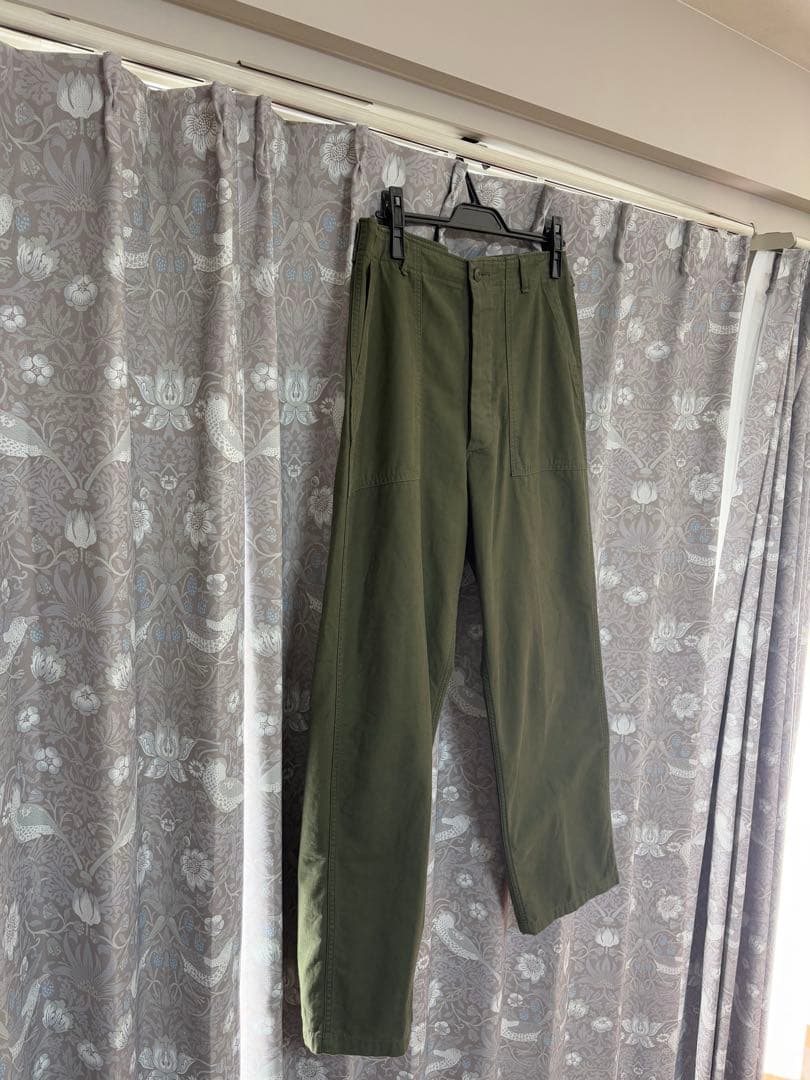 CIOTA 22AWスピンコットン　ベイカーパンツ