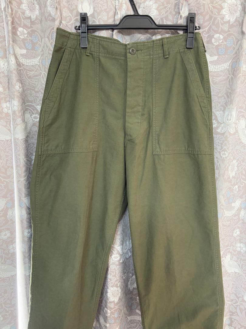 CIOTA 22AWスピンコットン　ベイカーパンツ