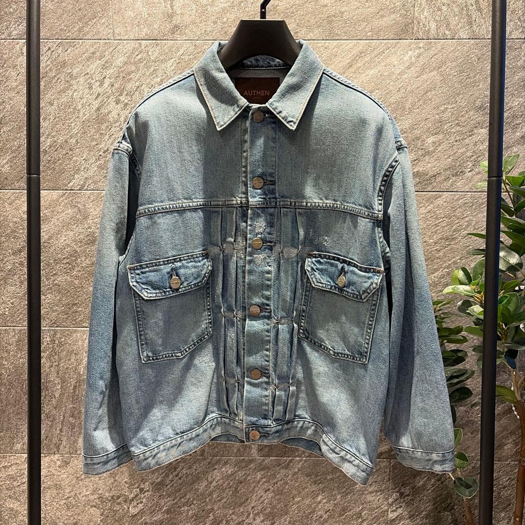 2025年購入　ナノユニバース　AUTHEN オーセン デニムジャケット　M