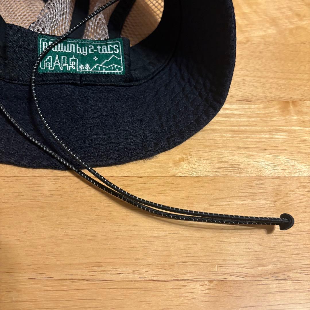 帽子 BROWN by 2-tacs mesh hat navy