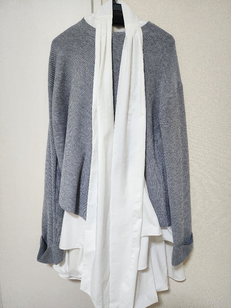 FRAY I.D フレイアイディー リボンタイコンビニットチュニック