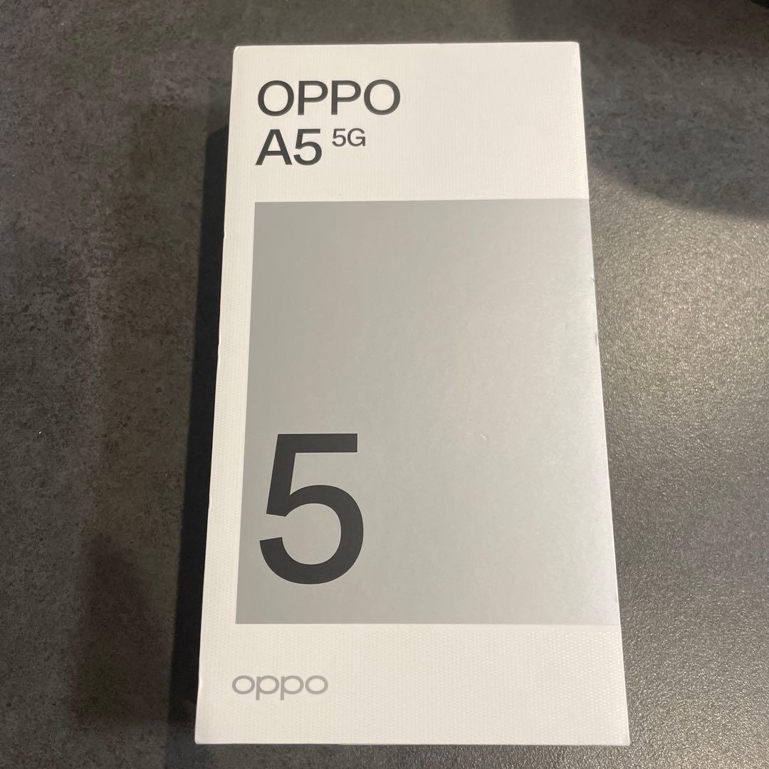 OPPO Ａ５　５Ｇ　グリーン本体