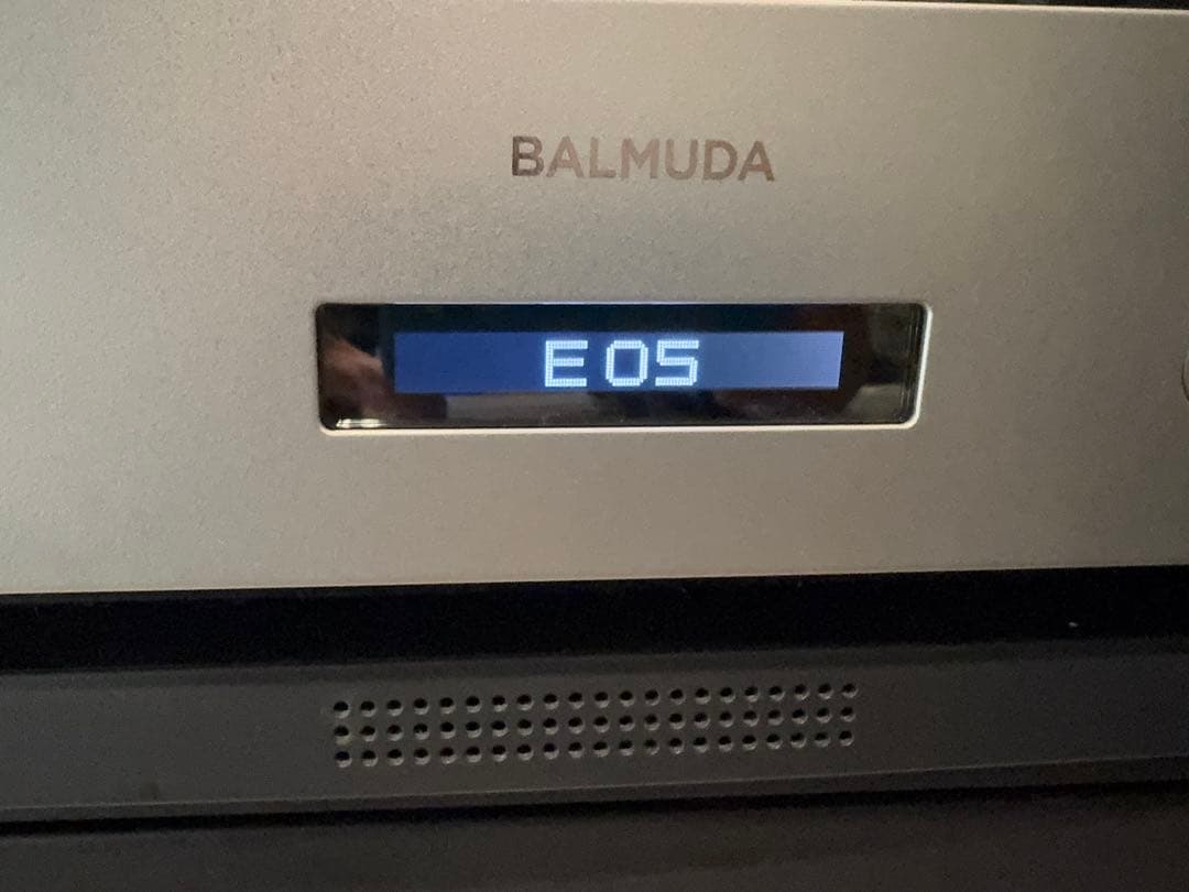 2021年製BALMUDA オーブンレンジ シルバー（E05）オーブン機能◎