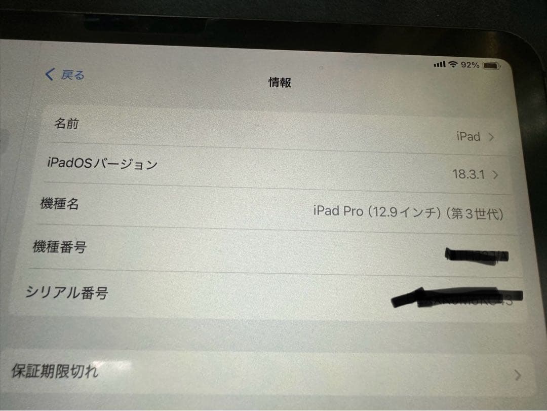 iPad Pro12.9インチ第三世代64GB Wi-Cellular オマケ付