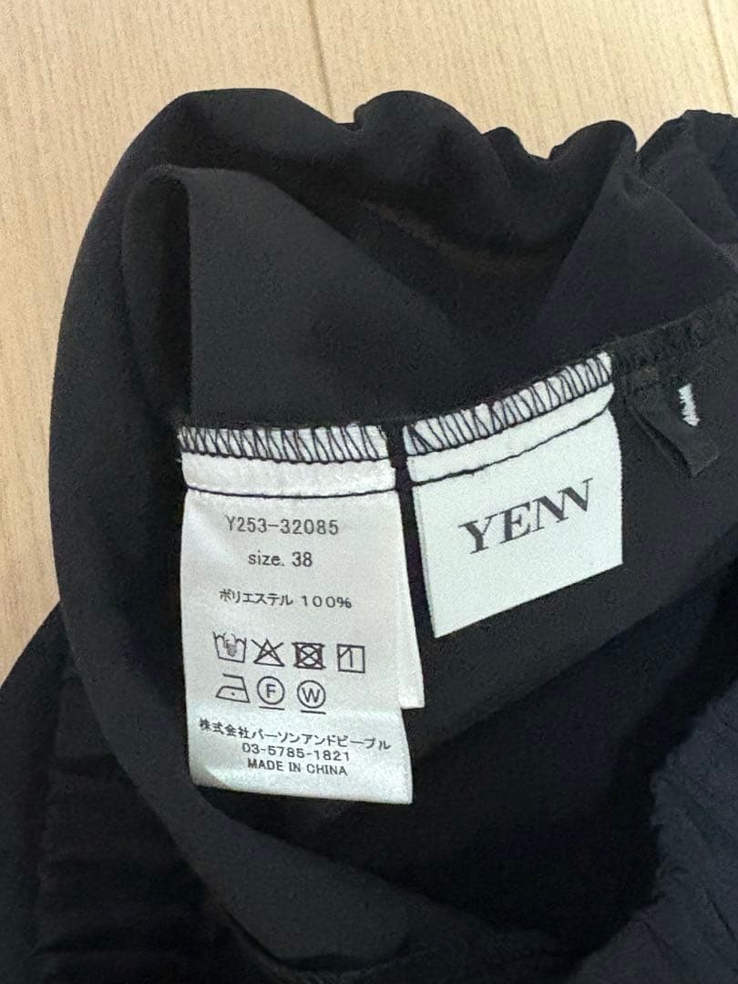 YENN イエン SIDE SLIT SLACKS サイドスリットスラックス