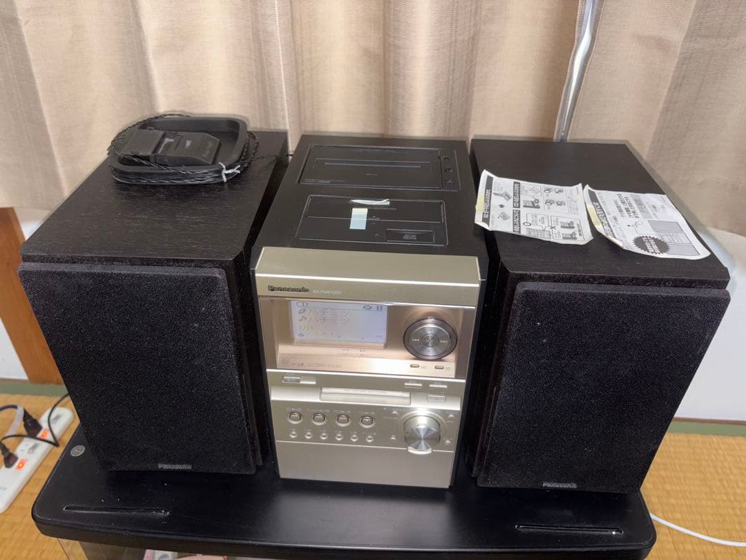 Panasonic SA-PM870SD、中古MD65枚