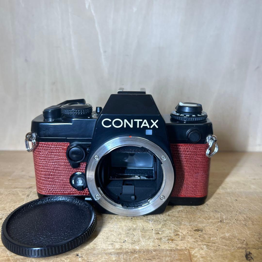 Contax 139 Quartz 革張りボディー　稀に見る美品