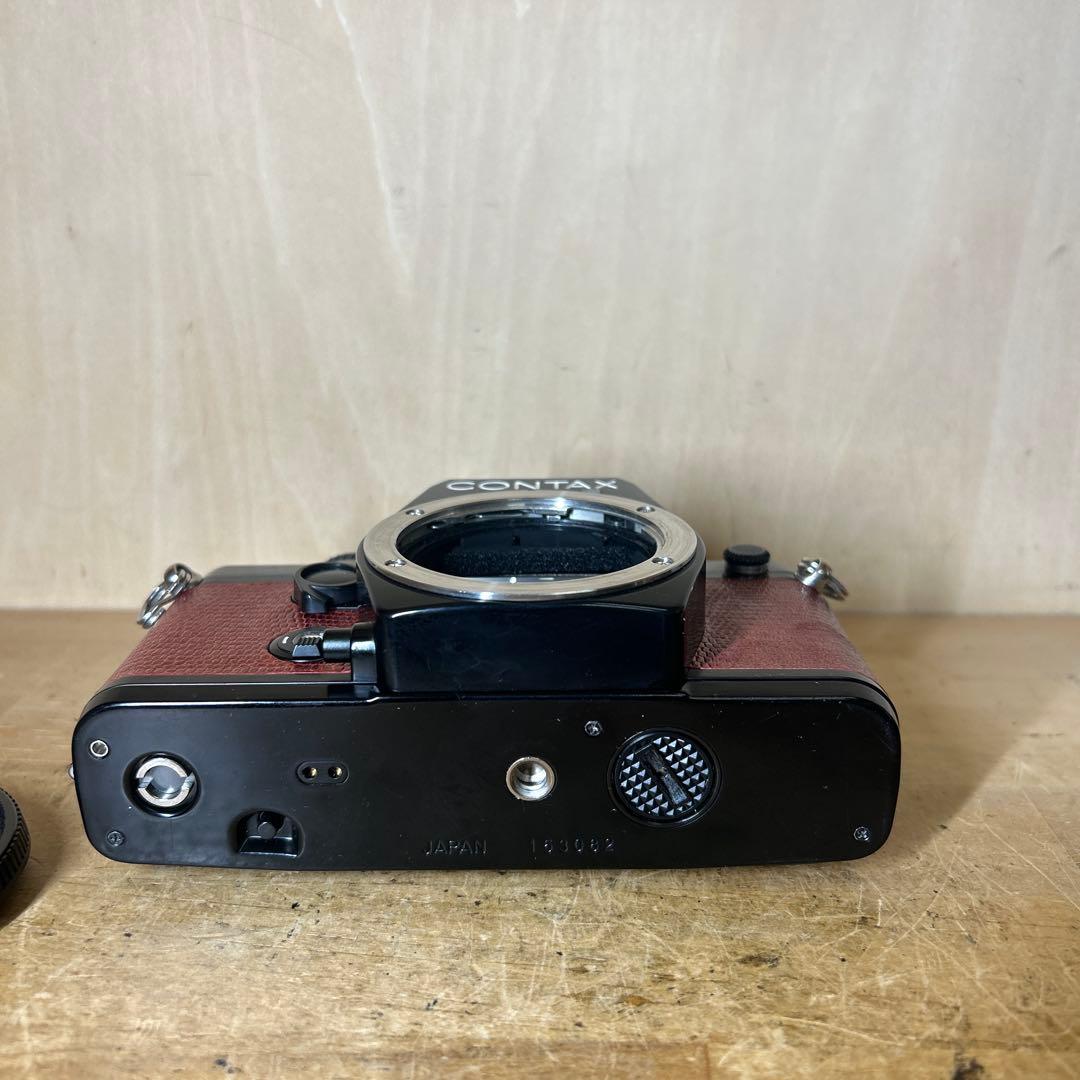 Contax 139 Quartz 革張りボディー　稀に見る美品