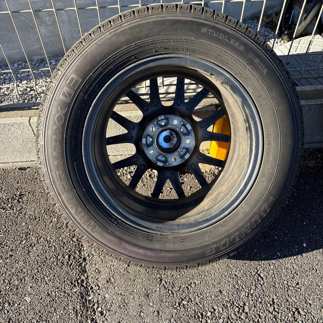 DUNLOP WINTER MAXX 16インチスタッドレスタイヤ４本セット