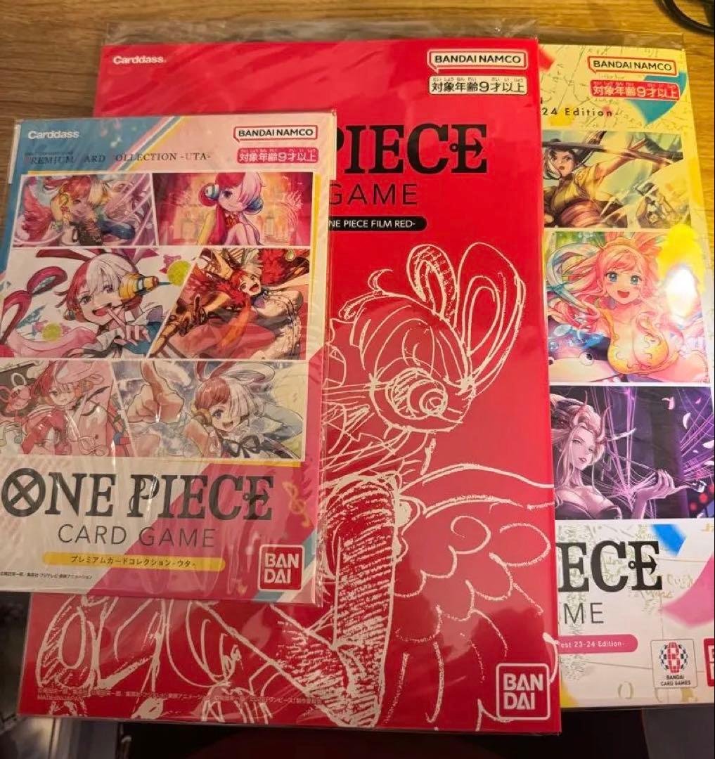 ワンピース ONEPIECE プレミアムカードコレクション 3点セット