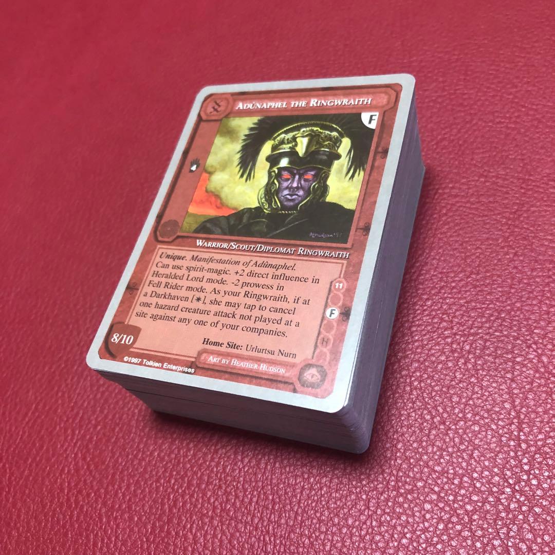 ミドルアース　カード　チャレンジデッキF ccg コンプ　指輪物語　トレカ